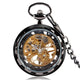 Montre À Gousset Mécanique Squelette