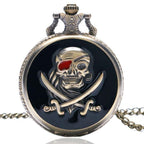 Montre à gousset pirate steampunk