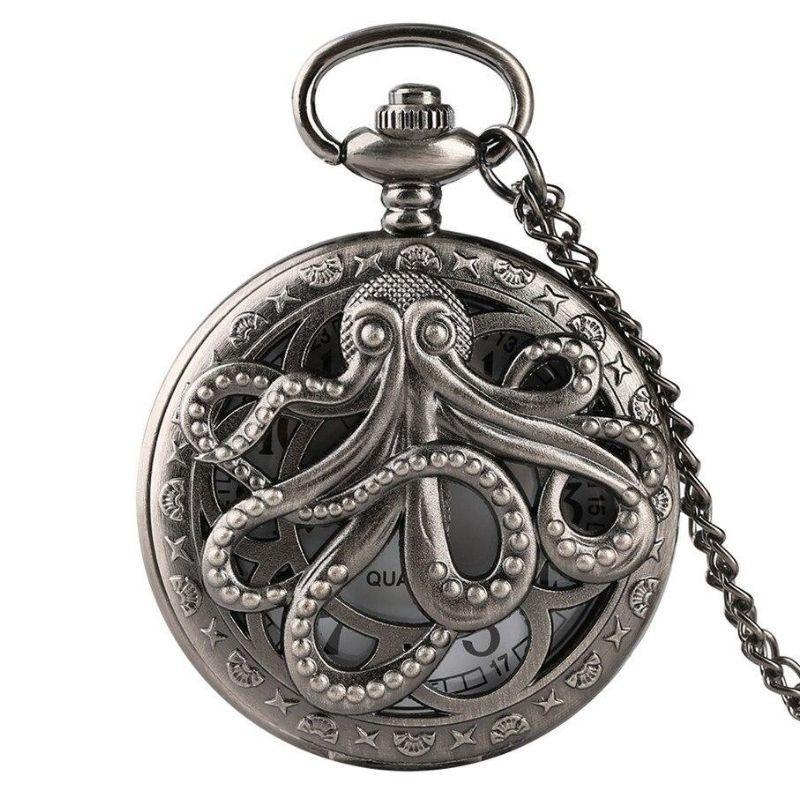 Montre à gousset poulpe