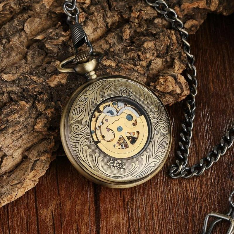 Montre à gousset solaire de style steampunk