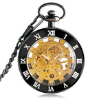 Montre à gousset squelette ancienne