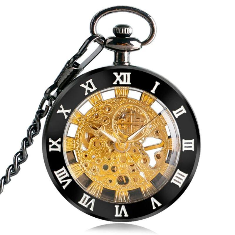 Montre à gousset squelette ancienne