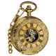 Gouden Steampunk Zakhorloge