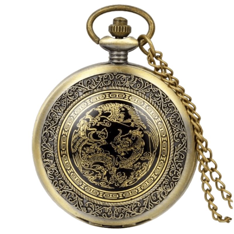 Montre à gousset steampunk savonnette