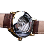 Montre à phase lunaire pour homme
