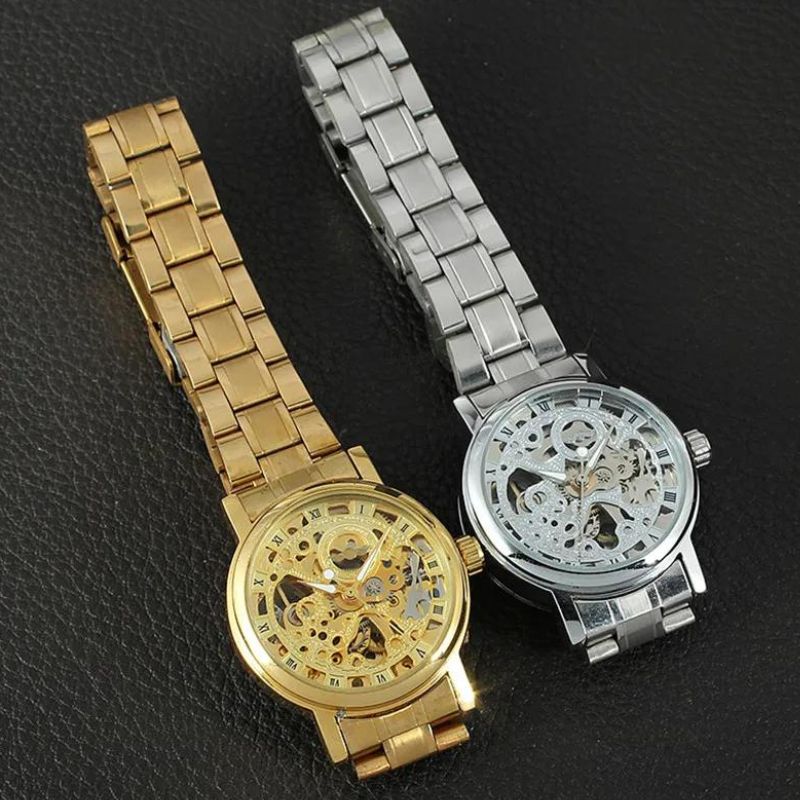 Montre à squelette visible pour femme