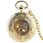 Montre ancienne à gousset avec plaquage or