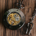Montre ancienne squelette de poche