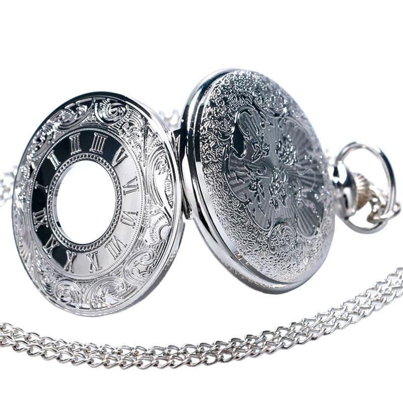 Montre argent ancienne à gousset femme