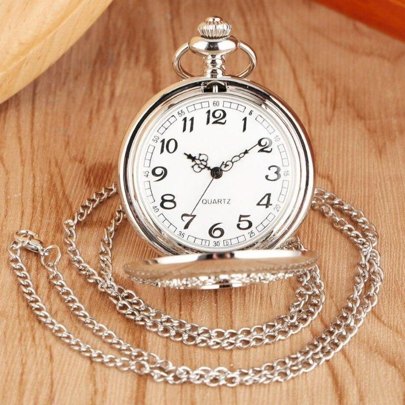 Montre argent en pendentif gousset pour femme