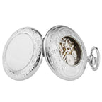 Montre argent steampunk ancienne au format gousset