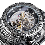 Montre au design steampunk