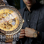 Montre au style steampunk