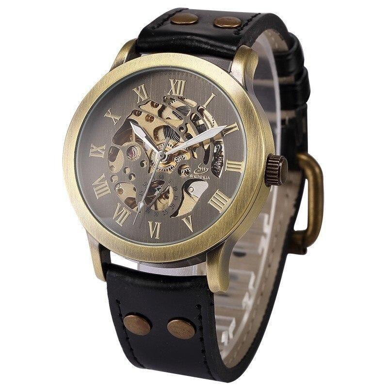Montre au style steampunk rétro
