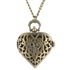 Montre collier pendentif pour femme