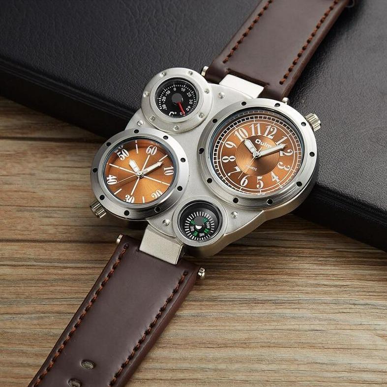 Montre d'inspiration Tesla au style steampunk