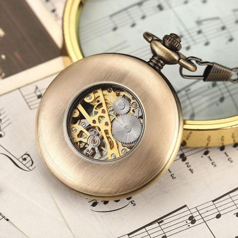Montre de gousset neuve à mécanisme mécanique