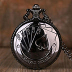 Montre de gousset poker au style steampunk