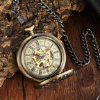 Montre de gousset soleil au style steampunk