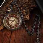 Montre de gousset steampunk sans batterie