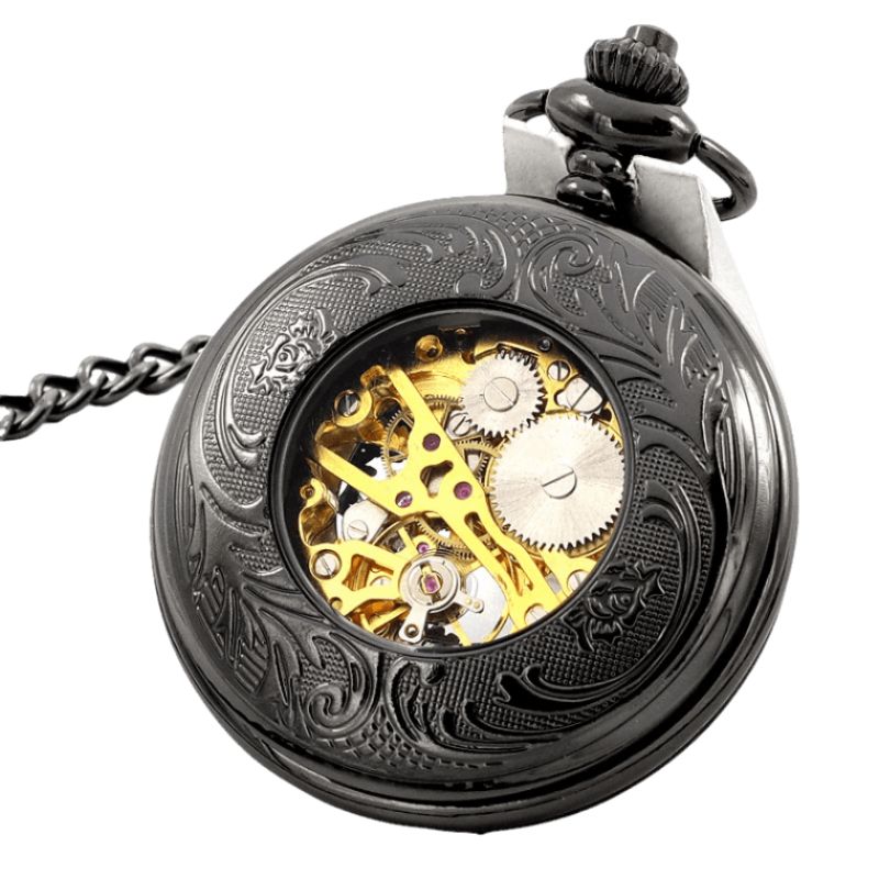Montre de poche à rouages