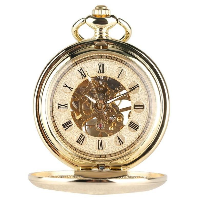 Montre de poche ancienne en plaqué or