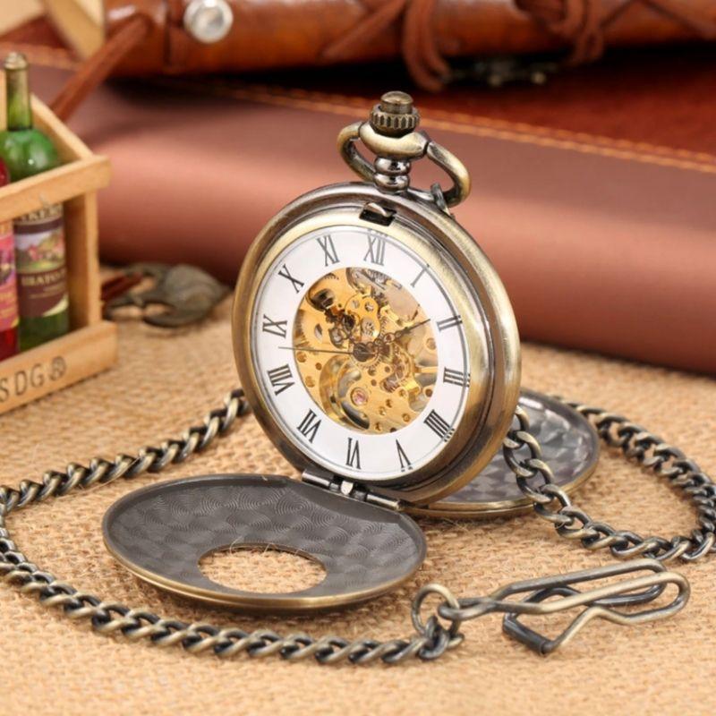 Montre de poche au style rétro
