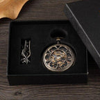 Montre de poche au style steampunk vintage