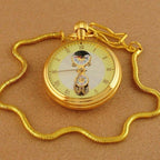 Montre de poche avec phase de lune