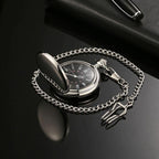 Montre de poche en acier inoxydable