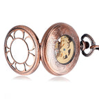 Montre de poche en ton or rose