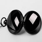 Montre de poche noire pour homme