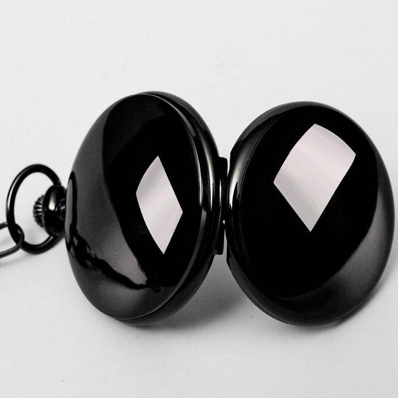 Montre de poche noire pour homme