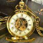 Montre de poche savonnette dorée