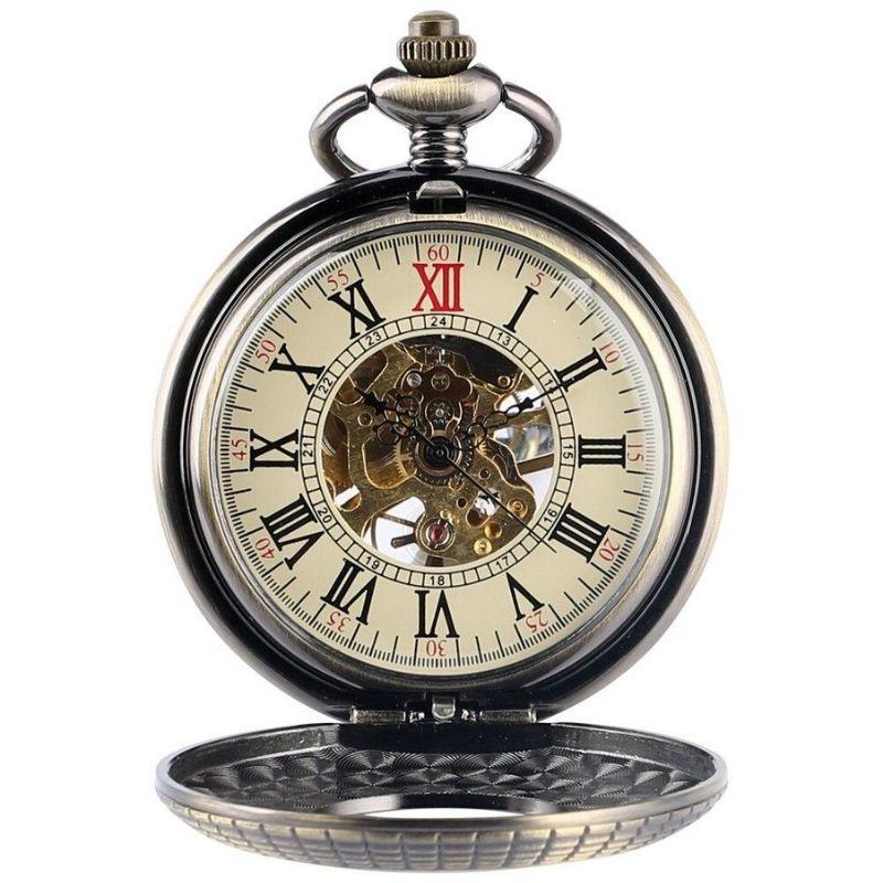 Montre de poche steampunk au style rétro