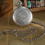 Montre de poche steampunk avec quartz