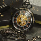 Montre de poche steampunk Black Persona