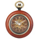 Orologio Da Tasca Steampunk In Legno
