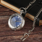 Montre de poche steampunk Half Hunter