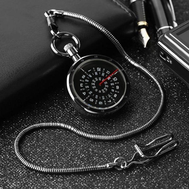 Montre de poche steampunk moderne