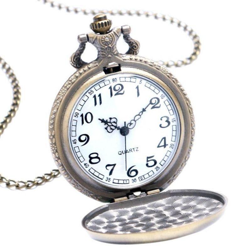 Montre de poche steampunk pirate