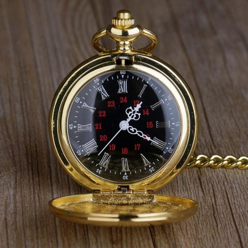 Montre de poche vintage en or