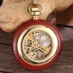 Montre en bois à gousset