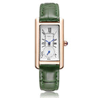 Montre féminine rectangulaire au style vintage