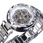 Montre féminine squelette haut de gamme
