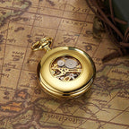 Montre femme en or de style ancien à gousset