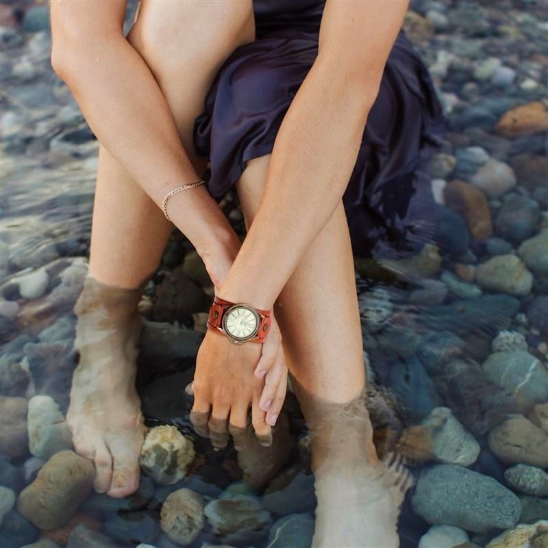 Montre femme façon rétro