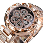 Montre femme squelette de prestige