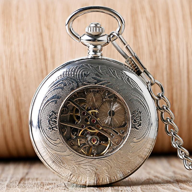 Montre Full Hunter de poche steampunk