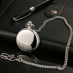 Montre gousset fabriquée en acier inoxydable